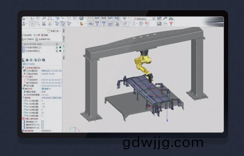三維(wei)機(ji)器人激(ji)光(guang)切割機,三維激光切(qie)割(ge)機(ji),3D激(ji)光切(qie)割(ge)機,離線(xian)編(bian)程(cheng)輭件(jian)